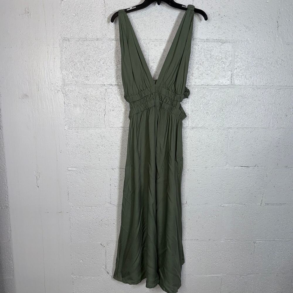 Raviya Women's MIDI Dress Cover-up - Olive XL $54